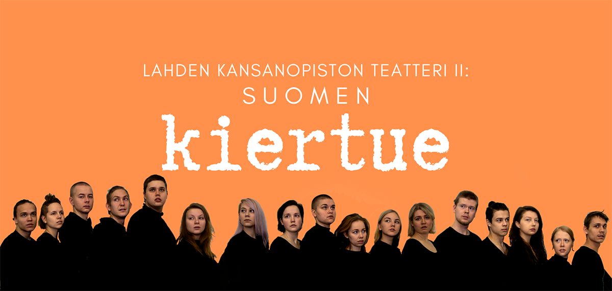 Suomen-kiertue 2019 -teatteriesityksen promokuva